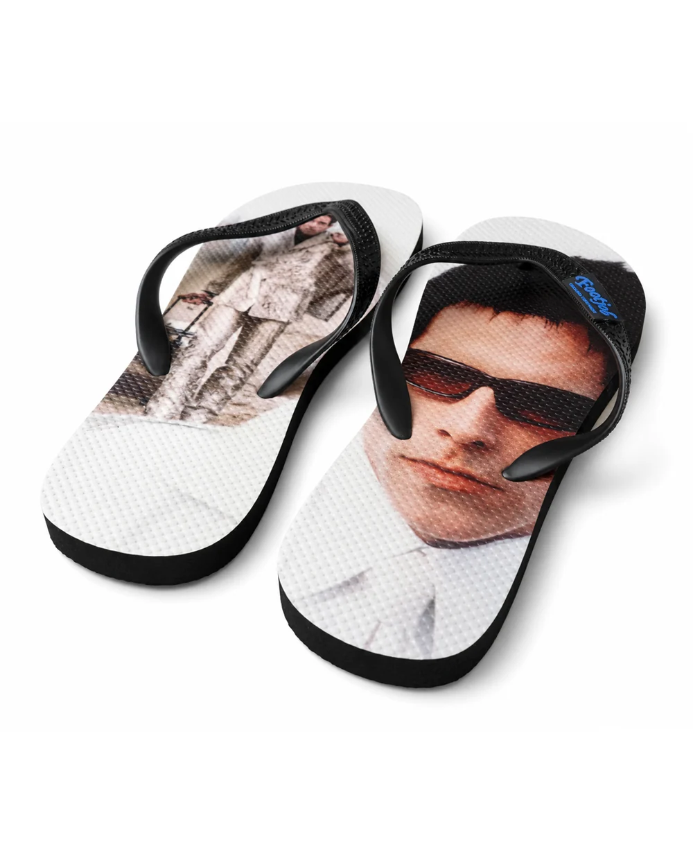 Вьетнамки footjob ZOOLANDER ONLY SANDALS — шлёпанцы с принтом на подошве (Зуландер (соло)), ракурс 2